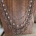 Silpada N2302 Layered Sterling Silver and CZ Necklace