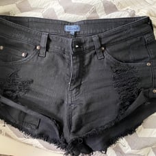 Shore Brand Black Jean Shorts