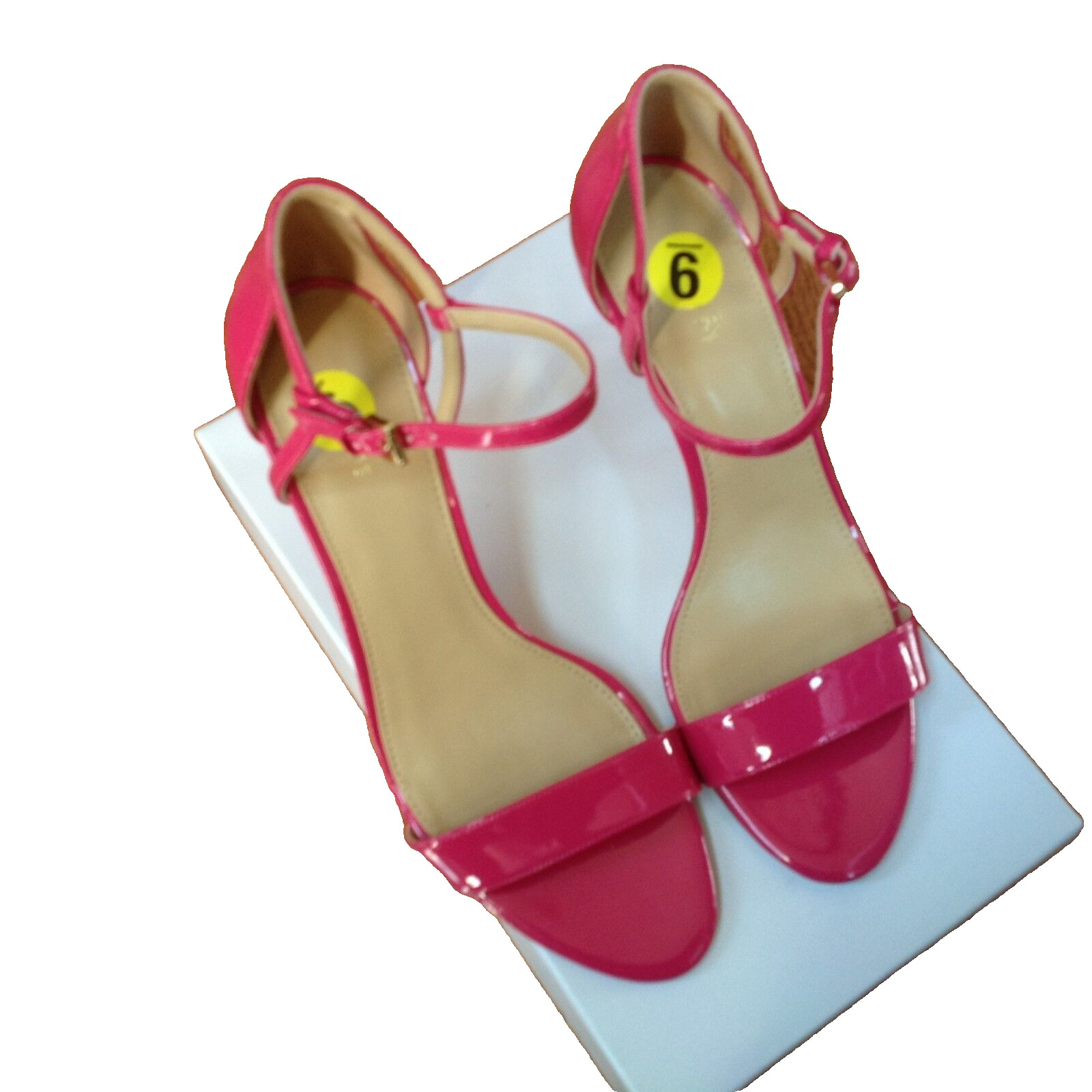 Michael Kors Ultra Pink Ankle Strap Heels Open Toe Women's Sandals Size 9 New