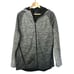 Nike Therma Sphere Max Gray & Black Full Zip Athletic Jacket M
