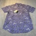 RSVLTS Men XL Disney 100 Mickey Mouse Dance Toons Short Sleeve Button Down New