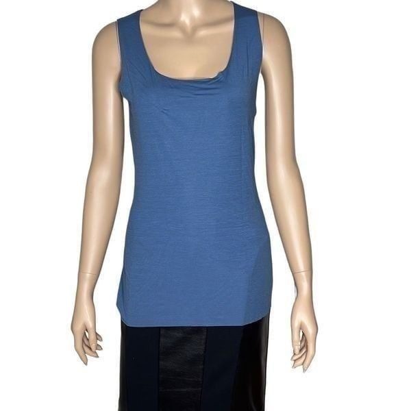 NWT Wolford Aurora Pure Tank Top 52730 Denim M
