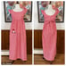 Adorable Vintage Chas L Lewis California Raggedy Ann Gingham Maxi Dress!