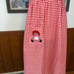Adorable Vintage Chas L Lewis California Raggedy Ann Gingham Maxi Dress!
