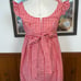 Adorable Vintage Chas L Lewis California Raggedy Ann Gingham Maxi Dress!