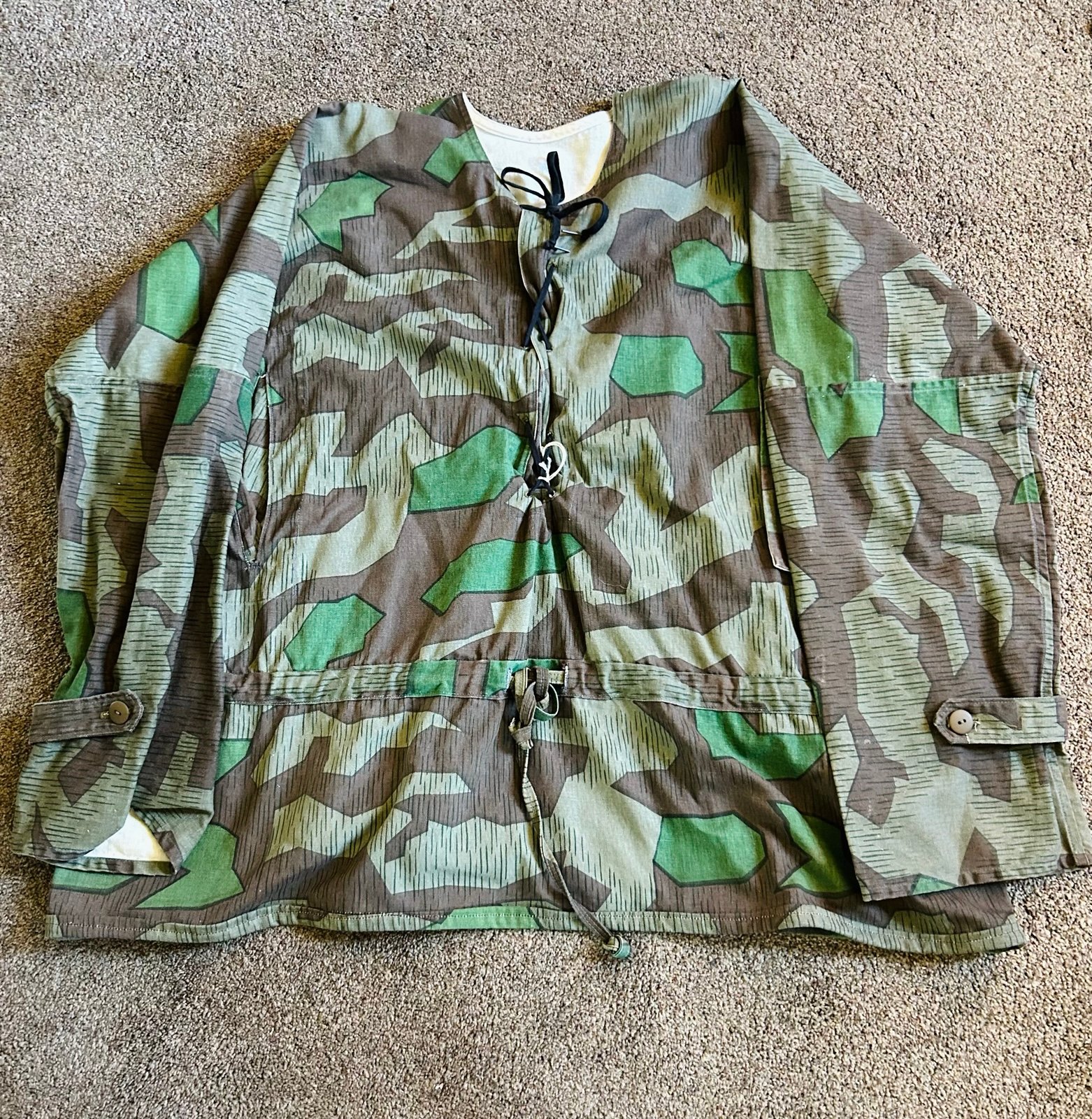 WWII Splinter Camo Smock REPRODUCTION
