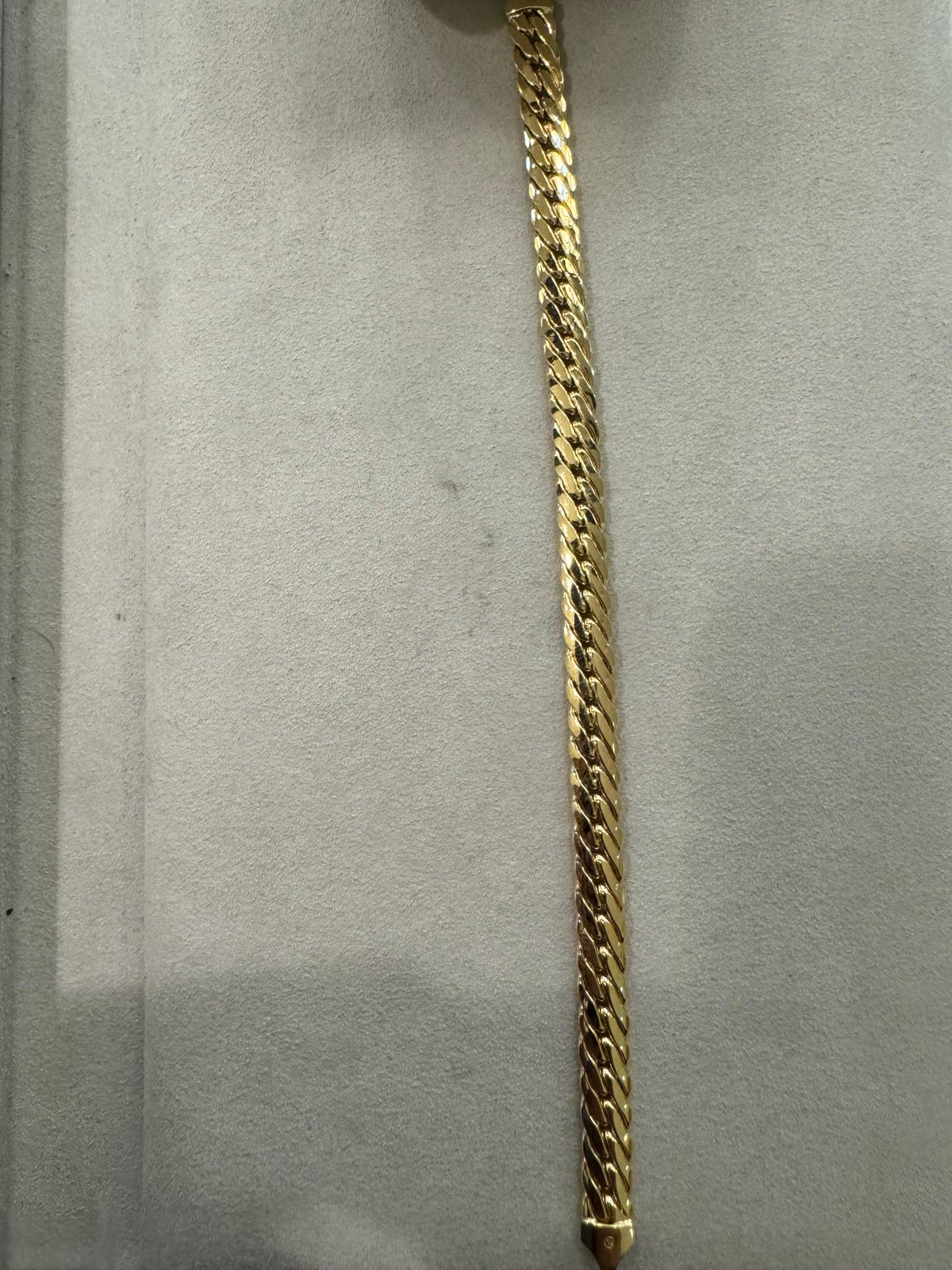 Solid Gold men’s bracelet 10k YG