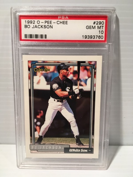 1992 OPC Bo Jackson PSA 10