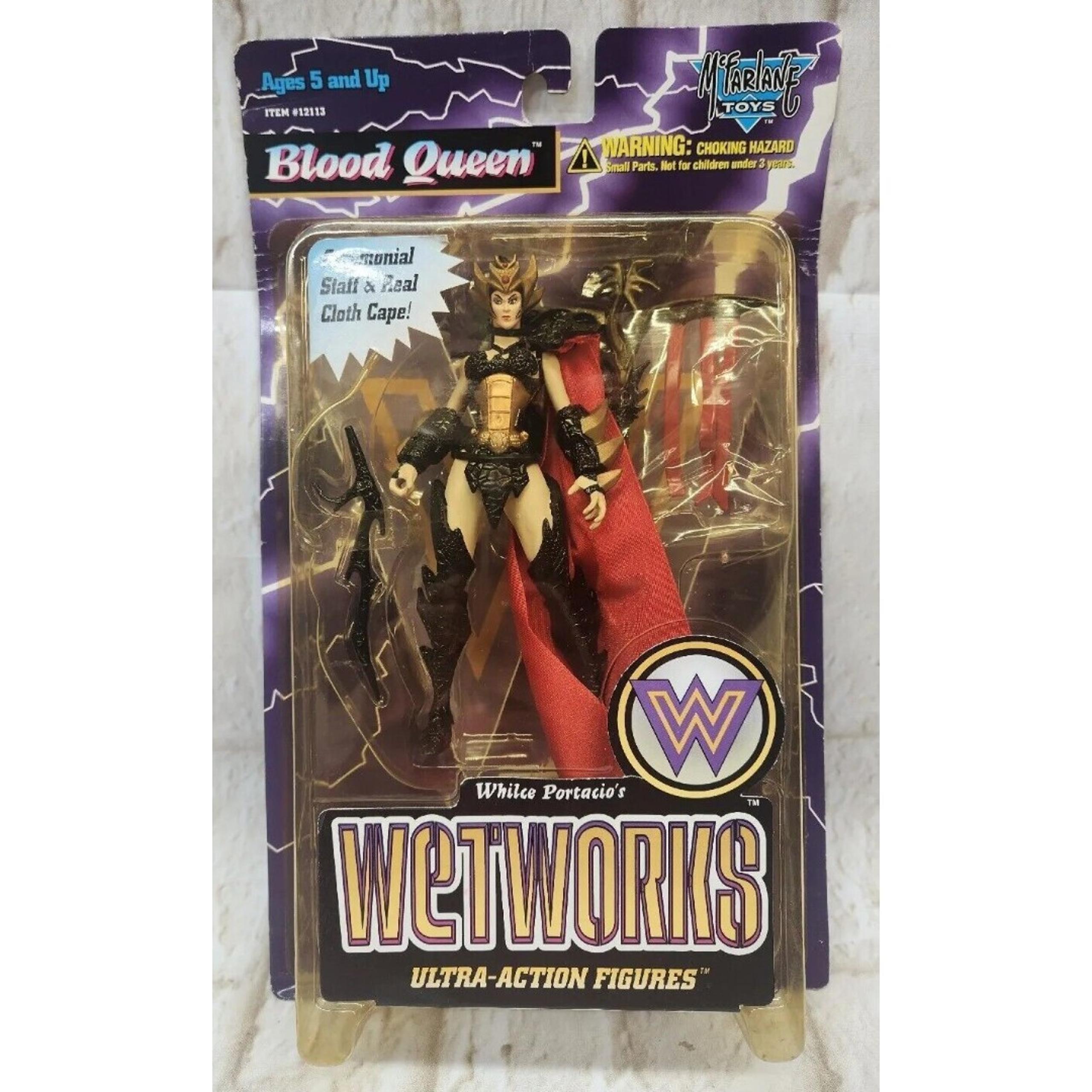 Wetworks Blood Queen Spawn Ultra Action Figures Todd Mcfarlane Toys 1996