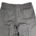 Vintage 80s Givenchy Pleated Front Pants 38 Brown Straight Leg Cuffed Pockets