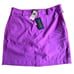 NWT POLO GOLF Ralph Lauren Purple Fuscia Skort Athletic Stretch Skirt SZ 6 SMALL