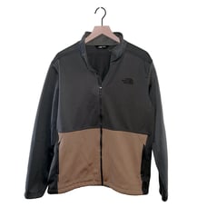 THE NORTH FACE mens two tone zip up jacket L