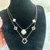 Bundle of NWT Rachel Zoe Clover Necklaces