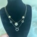 Bundle of NWT Rachel Zoe Clover Necklaces
