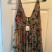 FREE PEOPLE Julianna Tiered Maxi Dress Misty Combo XS NWT