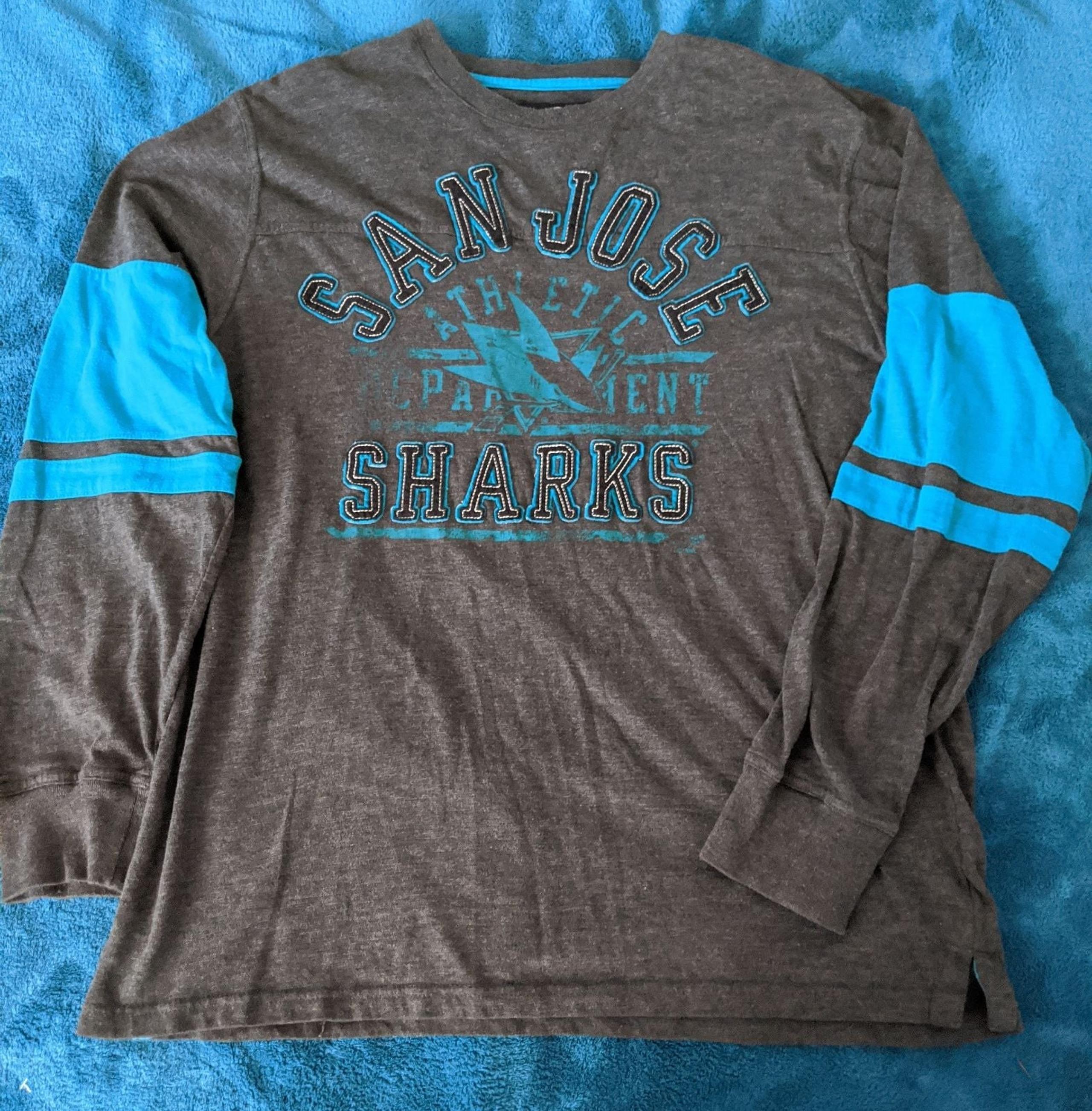 Carl Banks NHL San Jose Sharks LS Shirt