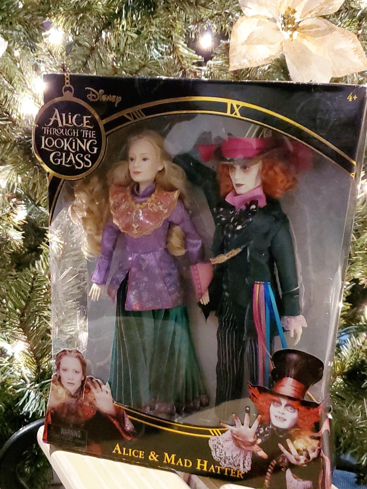 Alice In Wonderland Alice/Mad Hatter dolls