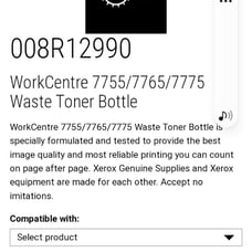 Waste Toner Container