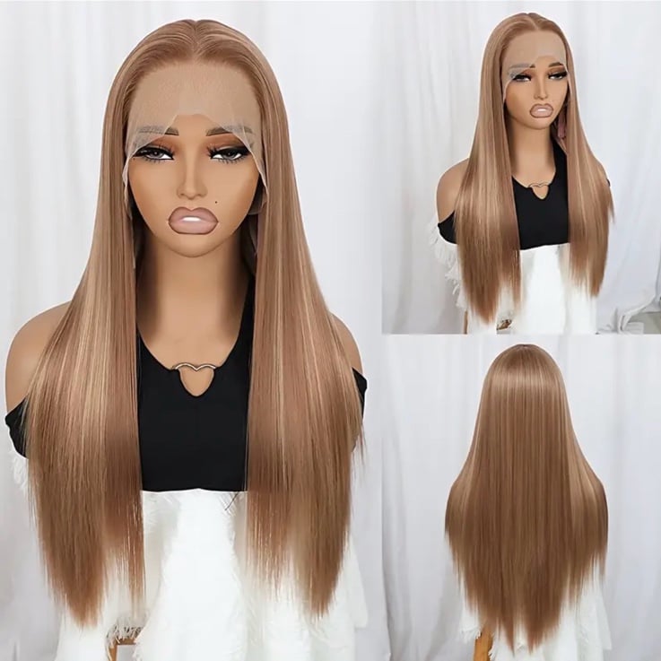 26 Inch synthetic hair wig