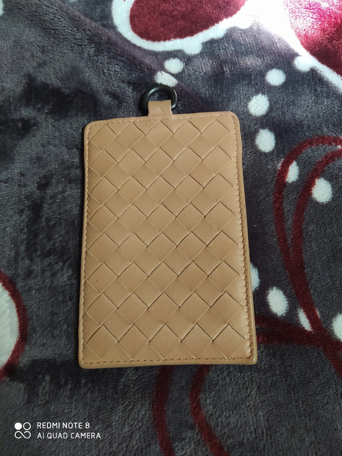 Authentic Bottega Veneta Id and card holder or work badge