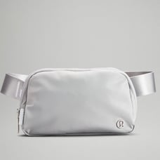 Lululemon Athletic Everywhere Belt Bag 1L Silver Drop White NWT Graphic One Size
