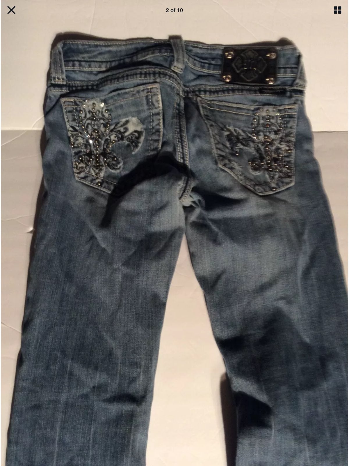 MISS ME BOOTCUT JEANS 27 x 34