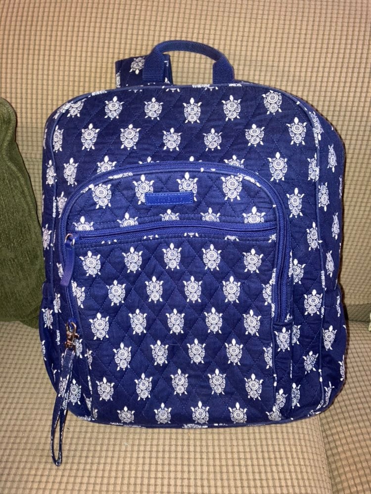 vera bradley turtle backpack