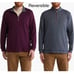 Tommy Bahama Mens Alpine View Reversible Half-Zip Pullover Knit Sweater 3XL NWT