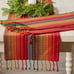 8 Pieces Pier 1 Spice Tonal Striped With Fringe Placemats