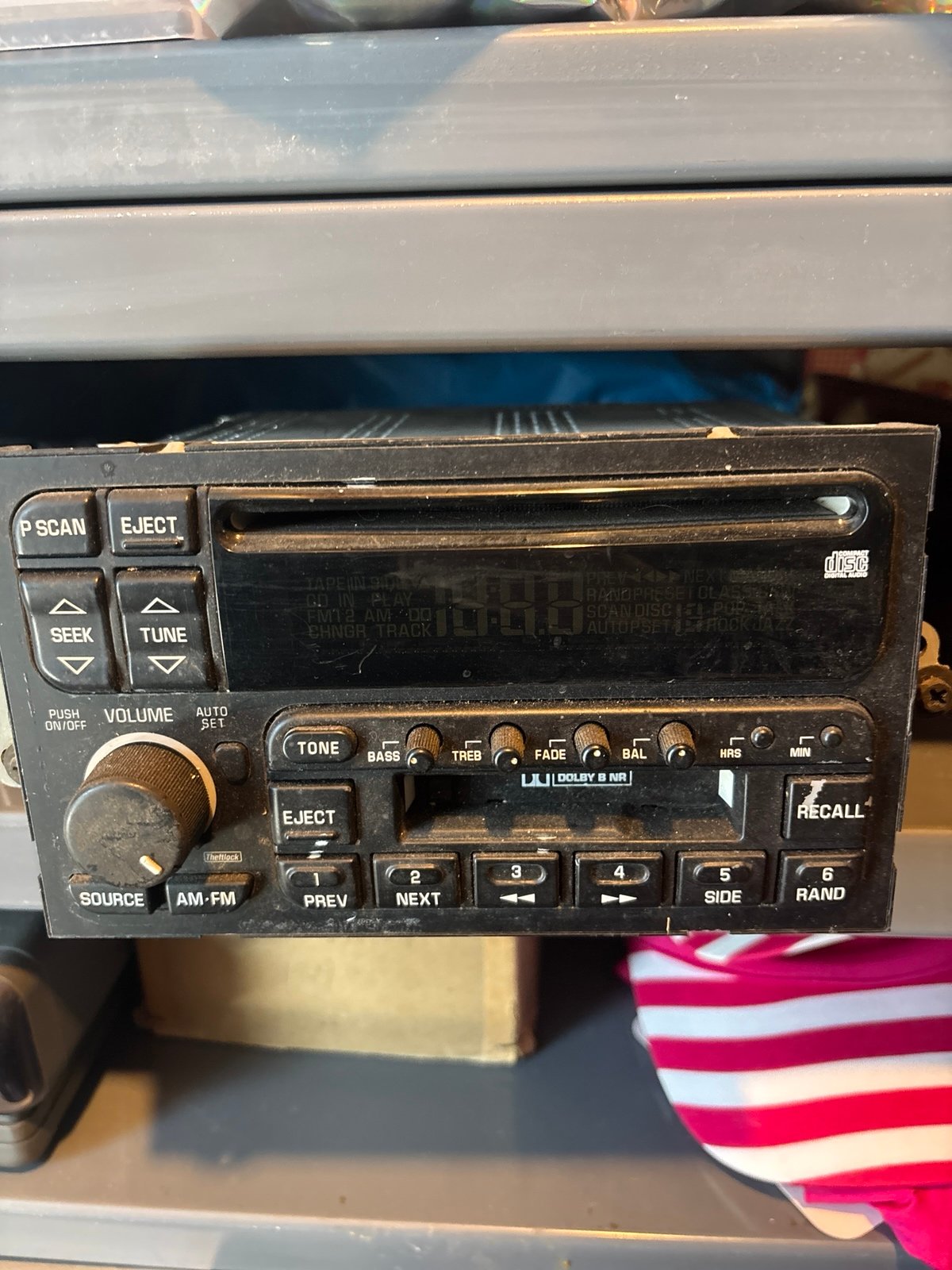 2002 buick century AM/FM cassett cd radio