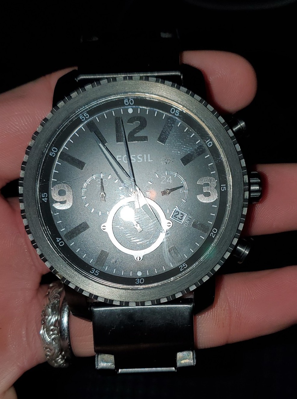 Fossil Nate Men's Watch Stainless Steel
