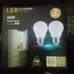 60W A15 light bulb 2pack 600lumens brightness