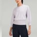 Lululemon lemon Softstreme Ribbed-Hem Pullover Faint Lavender size 6