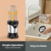Smoothie Blender 1100W Portable Personal Blender for Shakes and Smoothies