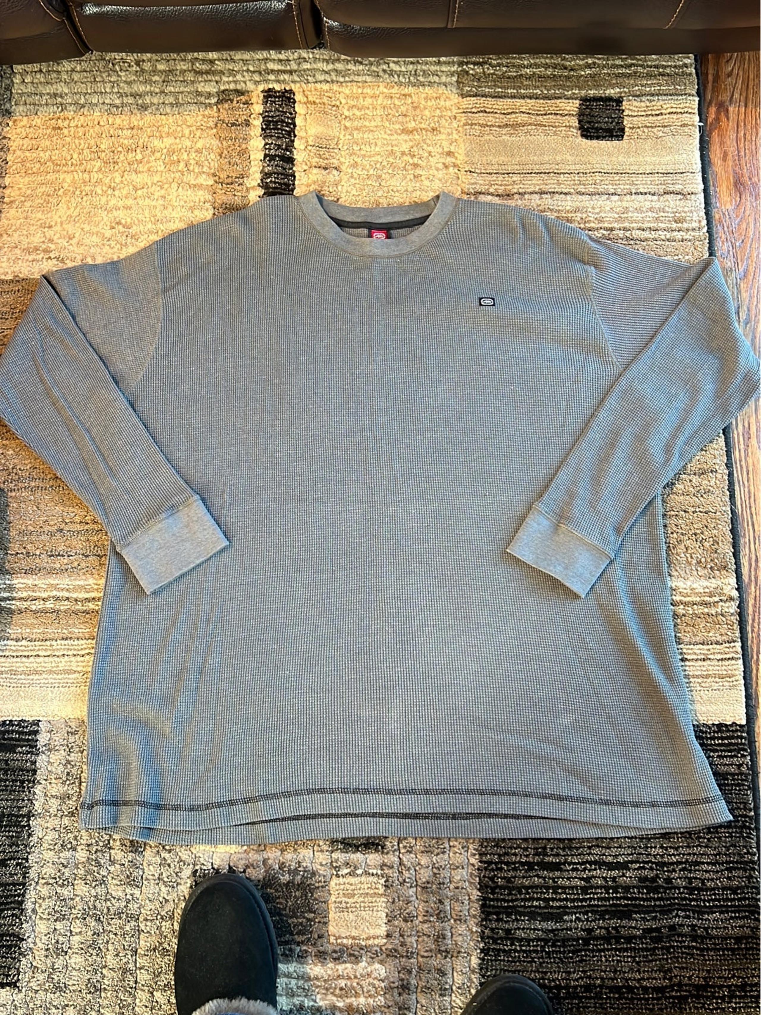 Ecko unltd Grey long sleeve thermal size 2xl