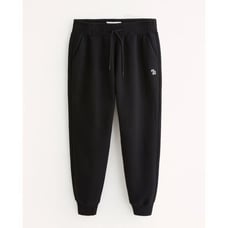 Abercrombie & Fitch Soft AF Elevated Icon Jogger Sweats Black Size Small Womens