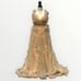 Tulle sheer Light Fairy Whimsical Maxi Dress Ruffle Romantic Photoshoot S/M