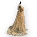 Tulle sheer Light Fairy Whimsical Maxi Dress Ruffle Romantic Photoshoot S/M