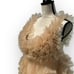 Tulle sheer Light Fairy Whimsical Maxi Dress Ruffle Romantic Photoshoot S/M