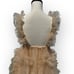 Tulle sheer Light Fairy Whimsical Maxi Dress Ruffle Romantic Photoshoot S/M