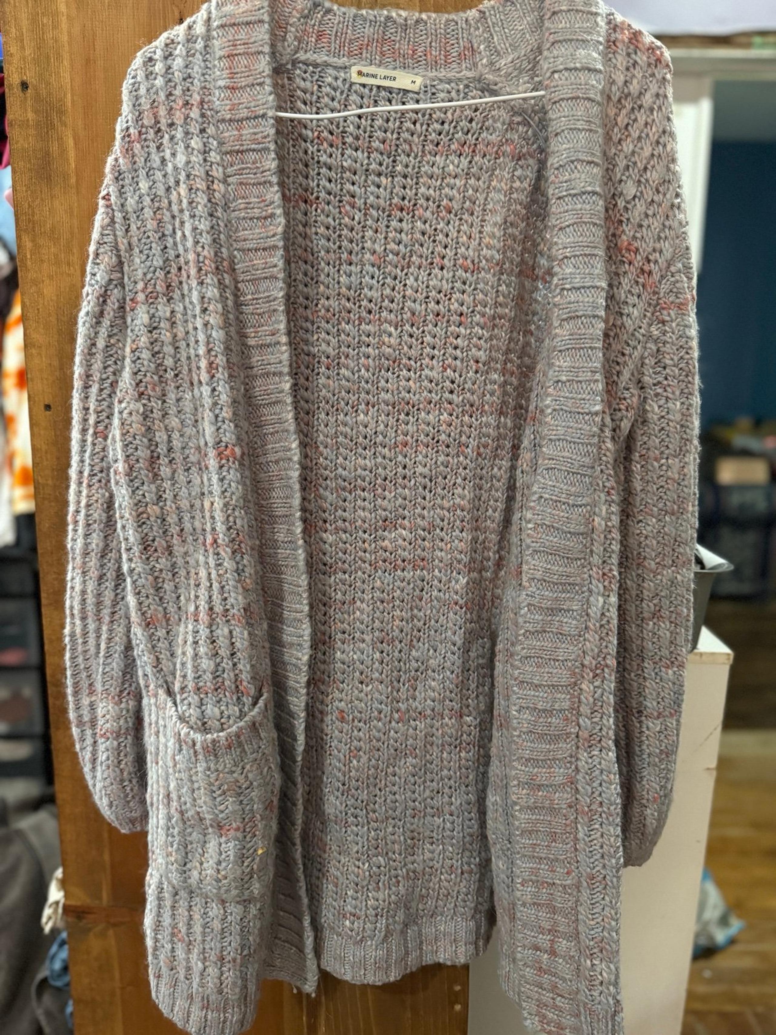 Women’s Cardigan Sweater Marine Layer size Medium
