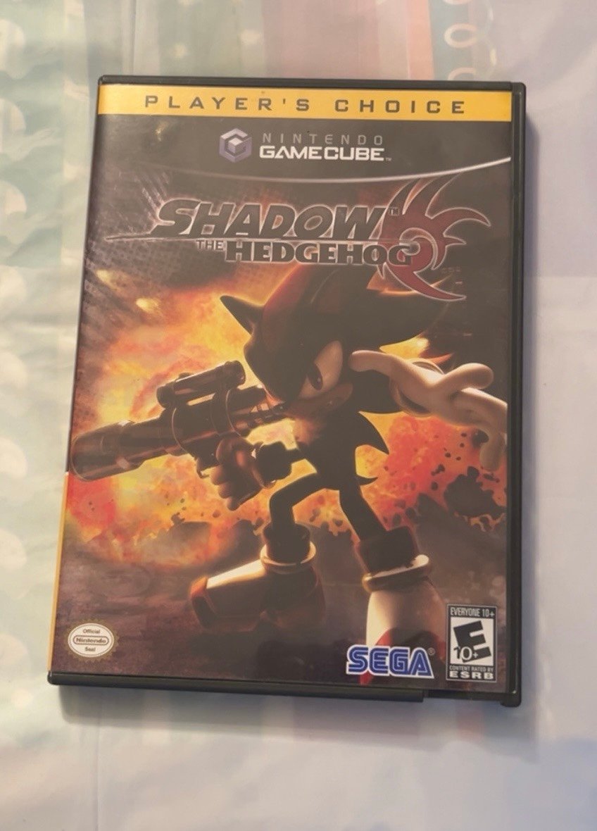 Shadow the Hedgehog (Nintendo GameCube, CIB, Player’s Choice) – FAST Shipping