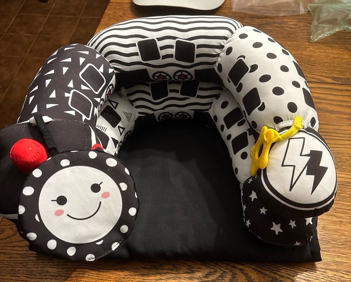 Baby seat support plush