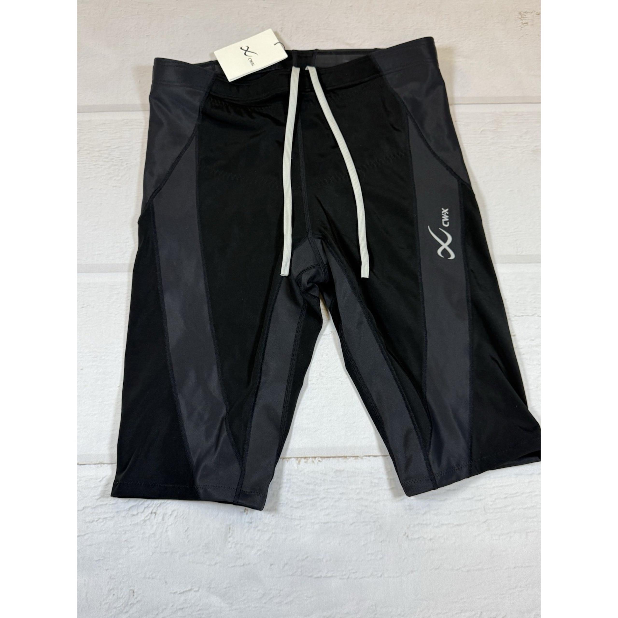 CW-X Shorts Women's Compression Gear Endurance Size XL Black NWT