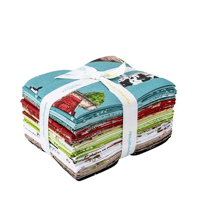 Spring Barn Quilts Fat Quarter Bundle 18 pieces - Riley Blake Designs - Pre Cut