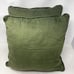 Christmas Poinsettia Quilted Embroidered Pillows