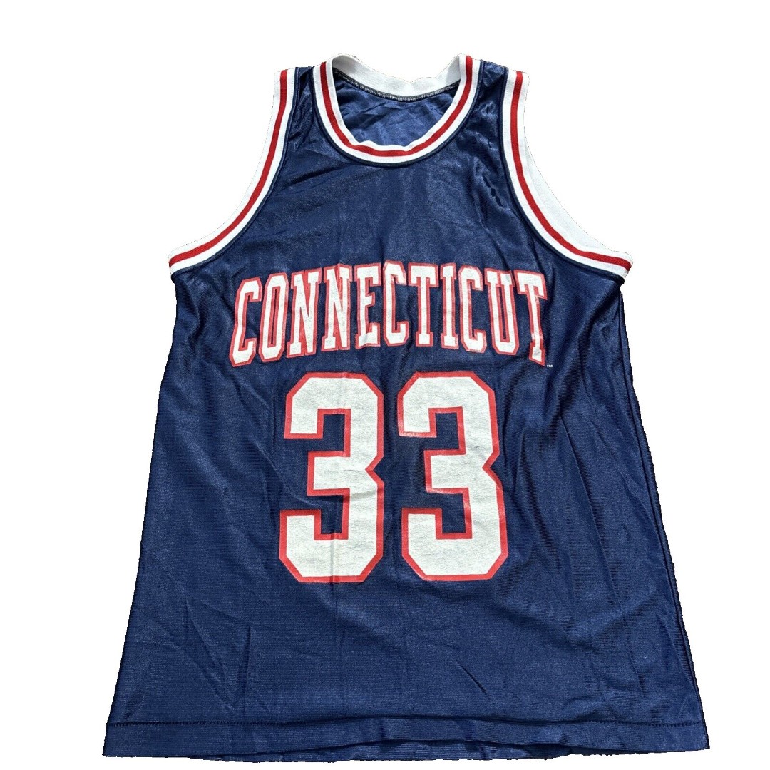 Vintage Dodger Connecticut Men's Basketball Jersey 33 (Clifford Robinson) M USA
