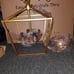 Duward 4 light lantern Geometric pendant.. Chandelier