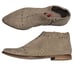 Free People Aquarian Studded Leather Distressing Suede Ankle Boots Taupe Size 6