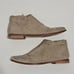 Free People Aquarian Studded Leather Distressing Suede Ankle Boots Taupe Size 6